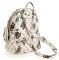 ΤΣΑΝΤΑ ΠΛΑΤΗΣ GUESS HOUSE PARTY 4G LOGO PEONY HWPP8686330 ΜΠΕΖ/ΚΑΦΕ