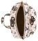 ΤΣΑΝΤΑ ΠΛΑΤΗΣ GUESS HOUSE PARTY 4G LOGO PEONY HWPP8686330 ΜΠΕΖ/ΚΑΦΕ