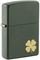   ZIPPO 49796 FOUR LEAF CLOVER  MATTE