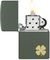   ZIPPO 49796 FOUR LEAF CLOVER  MATTE