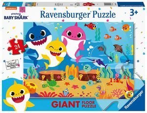 BABY SHARK RAVENSBURGER ΠΑΖΛ ΔΑΠΕΔΟΥ 24ΤΜΧ