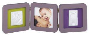 ΑΠΟΤΥΠΩΜΑ BABY ART DOUBLE PRINT FRAME TAUPE & LIME/PLUM ΑΠΟΤΥΠΩΜΑ BABY ART DOUBLE PRINT FRAME TAUPE & LIME/PLUM
