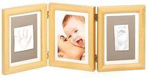ΑΠΟΤΥΠΩΜΑ BABY ART DOUBLE PRINT FRAME NATURAL ΑΠΟΤΥΠΩΜΑ BABY ART DOUBLE PRINT FRAME NATURAL
