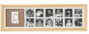 ΑΠΟΤΥΠΩΜΑ BABY ART FIRST YEAR PRINT FRAME NATURAL ΑΠΟΤΥΠΩΜΑ BABY ART FIRST YEAR PRINT FRAME NATURAL