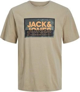 ΜΠΛΟΥΖΑ ΚΟΝΤΟΜΑΝΙΚΗ JACK - JONES 12254194 JCOLOGAN ΕΚΡΟΥ/ΓΚΡΙ (152 CM)-(12 ΕΤΩΝ)