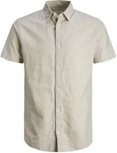 JACK - JONES ΠΟΥΚΑΜΙΣΟ JACK - JONES 12248938 JJELINEN ΕΚΡΟΥ/ΓΚΡΙ (164 CM)-(14 ΕΤΩΝ)