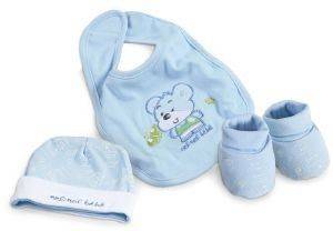 NEF NEF ΣΕΤ ΔΩΡΟΥ 3 ΤΜΧ BEAR BLUE NEF NEF ΣΕΤ ΔΩΡΟΥ 3 ΤΜΧ BEAR BLUE