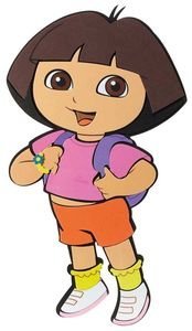 ΦΙΓΟΥΡΑ ΤΟΙΧΟΥ HOLLYTOON DORA (LARGE) ΦΙΓΟΥΡΑ ΤΟΙΧΟΥ HOLLYTOON DORA (LARGE)