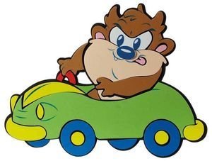 ΦΙΓΟΥΡΑ ΤΟΙΧΟΥ HOLLYTOON BABY TAZ CAR (LARGE) ΦΙΓΟΥΡΑ ΤΟΙΧΟΥ HOLLYTOON BABY TAZ CAR (LARGE)