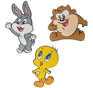 HOLLYTOON ΦΙΓΟΥΡΕΣ ΤΟΙΧΟΥ HOLLYTOON BABY LOONEY TUNES (3ΤΜΧ)