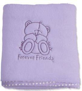 ���������� BEBE FLEECE FOREVER FRIENDS TAKE A NAP LILAC 80X110