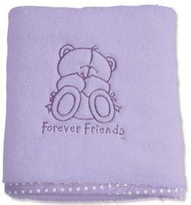 ���������� BEBE FLEECE FOREVER FRIENDS TAKE A NAP LILAC 110X150