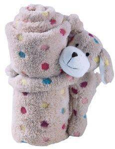   FLEECE DAS BABY LINE GIFT BLANKETS 75X100 6143