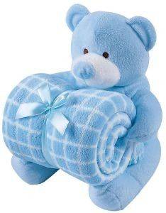   FLEECE DAS BABY LINE GIFT BLANKETS 75X100 6136