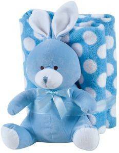   FLEECE DAS BABY LINE GIFT BLANKETS 75X100 6138