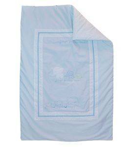 ΚΟΥΒΕΡΛΙ ΚΟΥΝΙΑΣ ΝΕF NEF 90X140CM JUST FOLLOW MOM BLUE ΚΟΥΒΕΡΛΙ ΚΟΥΝΙΑΣ ΝΕF NEF 90X140CM JUST FOLLOW MOM BLUE
