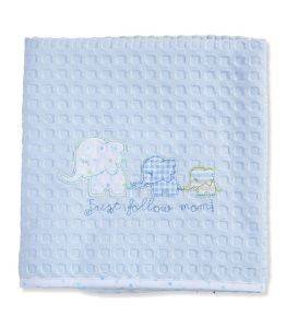 ΚΟΥΒΕΡΤΑ NEF NEF ΠΙΚΕ 110X150 JUST FOLLOW MOM BLUE ΚΟΥΒΕΡΤΑ NEF NEF ΠΙΚΕ 110X150 JUST FOLLOW MOM BLUE