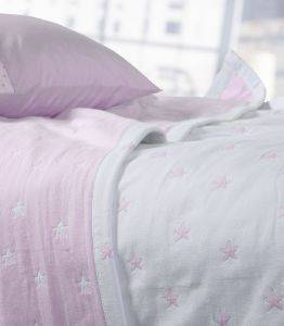 ΚΟΥΒΕΡΤΑ NEF NEF ΠΙΚΕ 110X150 STARLIGHT PINK ΚΟΥΒΕΡΤΑ NEF NEF ΠΙΚΕ 110X150 STARLIGHT PINK