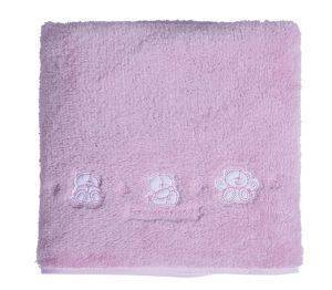 ΚΟΥΒΕΡΤΑ NEF NEF FLEECE LITTLE THREE LILAC 110Χ150 ΚΟΥΒΕΡΤΑ NEF NEF FLEECE LITTLE THREE LILAC 110Χ150