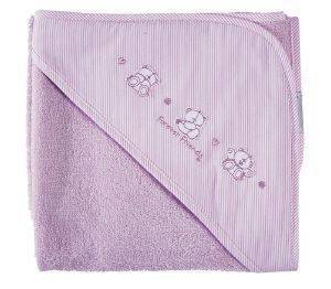 ΚΑΠΑ NEF NEF LITTLE THREE LILAC 75Χ75 ΚΑΠΑ NEF NEF LITTLE THREE LILAC 75Χ75