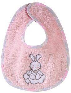 ΣΑΛΙΑΡΑ NEF NEF CUTE RUBBITS PINK 21Χ27 ΣΑΛΙΑΡΑ NEF NEF CUTE RUBBITS PINK 21Χ27