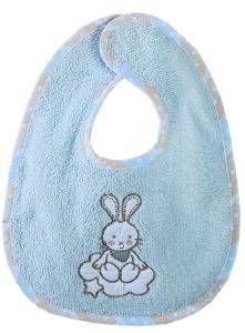 ΣΑΛΙΑΡΑ NEF NEF CUTE RUBBITS BLUE 21Χ27 ΣΑΛΙΑΡΑ NEF NEF CUTE RUBBITS BLUE 21Χ27