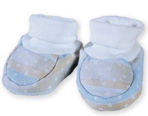 ΠΑΠΟΥΤΣΑΚΙΑ NEF NEFCUTE RUBBITS BLUE 0/1 AGE ΠΑΠΟΥΤΣΑΚΙΑ NEF NEFCUTE RUBBITS BLUE 0/1 AGE