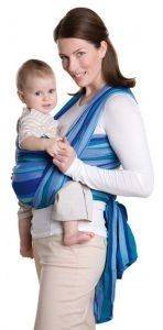 AMAZONAS ΜΑΡΣΙΠΟΣ AMAZONAS CARRY SLING LAGUNA ΡΙΓΕ ΜΠΛΕ/ΜΩΒ 450CM