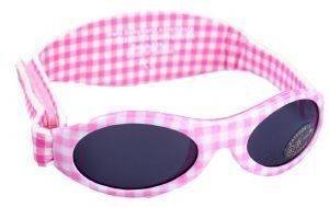 A I BABY BANZ PINK CHECK