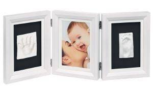 ΑΠΟΤΥΠΩΜΑ BABY ART DOUBLE PRINT FRAME WHITE & BLACK ΑΠΟΤΥΠΩΜΑ BABY ART DOUBLE PRINT FRAME WHITE & BLACK