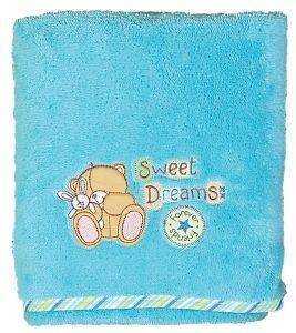   NEF NEF FLEECE  FOREVER FRIENDS DREAMS AQUA