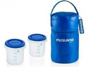 ΔΟΧΕΙΑ ΦΑΓΗΤΟΥ MINILAND ΘΕΡΜΟ PACK 2 GO HERMISIZED ΜΕ ΙΣΟΘΕΡΜΙΚΗ ΘΗΚΗ ΜΠΛΕ ΔΟΧΕΙΑ ΦΑΓΗΤΟΥ MINILAND ΘΕΡΜΟ PACK 2 GO HERMISIZED ΜΕ ΙΣΟΘΕΡΜΙΚΗ ΘΗΚΗ ΜΠΛΕ