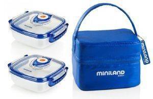 ΣΕΤ ΔΟΧΕΙΟ ΦΑΓΗΤΟΥ ΚΑΙ ΘΗΚΗ ΘΕΡΜΟΣ MINILAND PACK 2 GO HERMIFRESH ΜΠΛΕ ΣΕΤ ΔΟΧΕΙΟ ΦΑΓΗΤΟΥ ΚΑΙ ΘΗΚΗ ΘΕΡΜΟΣ MINILAND PACK 2 GO HERMIFRESH ΜΠΛΕ