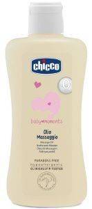 ΛΑΔΙ CHICCO BABY MOMENTS ΓΙΑ ΜΑΣΑΖ 200ML ΛΑΔΙ CHICCO BABY MOMENTS ΓΙΑ ΜΑΣΑΖ 200ML