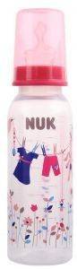 ΜΠΙΜΠΕΡΟ NUK CLASSIC PP ΜΕ ΘΗΛΗ SILIC M1 240ML ΡΟΖ ΜΠΙΜΠΕΡΟ NUK CLASSIC PP ΜΕ ΘΗΛΗ SILIC M1 240ML ΡΟΖ