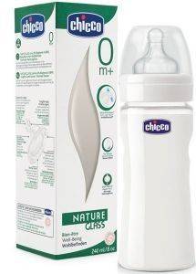 �������� ������� CHICCO NATURE GLASS �� ���� �������� 240ML