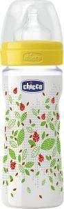 CHICCO ΜΠΙΜΠEΡΟ ΠΛΑΣΤΙΚΟ ΘΗΛΗ ΣΙΛΙΚΟΝΗ WELL BEING 250ML ROMANTIC ΚΙΤΡΙΝΟ CHICCO ΜΠΙΜΠEΡΟ ΠΛΑΣΤΙΚΟ ΘΗΛΗ ΣΙΛΙΚΟΝΗ WELL BEING 250ML ROMANTIC ΚΙΤΡΙΝΟ
