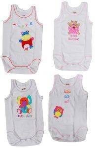ΦΟΡΜΑΚΙ MINERVA ΧΩΡΙΣ ΜΑΝΙΚΙ LITTLE CUTES ΛΕΥΚΟ 4ΤΕΜ (78ΕΚ.)-(6-12 ΜΗΝΩΝ) ΦΟΡΜΑΚΙ MINERVA ΧΩΡΙΣ ΜΑΝΙΚΙ LITTLE CUTES ΛΕΥΚΟ 4ΤΕΜ (78ΕΚ.)-(6-12 ΜΗΝΩΝ)