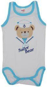 ΦΟΡΜΑΚΙ MINERVA ΧΩΡΙΣ ΜΑΝΙΚΙ SAILOR BEAR ΛΕΥΚΟ (98ΕΚ.)-(24-36 ΜΗΝΩΝ) ΦΟΡΜΑΚΙ MINERVA ΧΩΡΙΣ ΜΑΝΙΚΙ SAILOR BEAR ΛΕΥΚΟ (98ΕΚ.)-(24-36 ΜΗΝΩΝ)