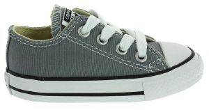 ΠΑΠΟΥΤΣΙ CONVERSE ALL STAR CHUCK TAYLOR OX DOLPHIN ΓΚΡΙ (EU:18) ΠΑΠΟΥΤΣΙ CONVERSE ALL STAR CHUCK TAYLOR OX DOLPHIN ΓΚΡΙ (EU:18)
