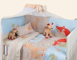 ΒΡΕΦΙΚΟ ΚΟΥΒΕΡΛΙ ΚΟΥΝΙΑΣ DAS HOME DREAM LINE EMBROIDERY 6277 ΒΡΕΦΙΚΟ ΚΟΥΒΕΡΛΙ ΚΟΥΝΙΑΣ DAS HOME DREAM LINE EMBROIDERY 6277