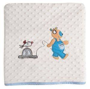 ΒΡΕΦΙΚΗ ΚΟΥΒΕΡΤΑ FLEECE ΚΟΥΝΙΑΣ DAS HOME DREAM LINE EMBROIDERY 110Χ150CM 6282 ΒΡΕΦΙΚΗ ΚΟΥΒΕΡΤΑ FLEECE ΚΟΥΝΙΑΣ DAS HOME DREAM LINE EMBROIDERY 110Χ150CM 6282