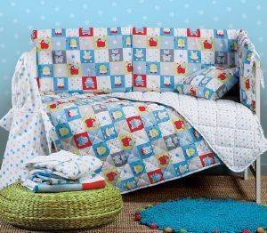 ������� �������� ������� NEF NEF HAPPY MONSTER AQUA ��������� 90X140CM NEF-NEF
