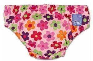   BAMBINO MIO REUSABLE SWIM NAPPY S - PINK FLOWER ( )