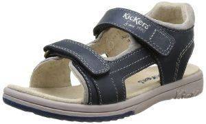   KICKERS PLATINO CUIR ALBION+NUBUCK   (NAVY GREY) (EU:28)