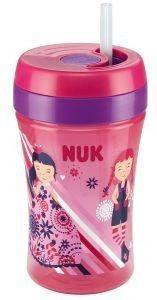 NUK ΠΑΓΟΥΡΑΚΙ EASY LEARNING FUN CUP ΡΟΖ NUK ΠΑΓΟΥΡΑΚΙ EASY LEARNING FUN CUP ΡΟΖ