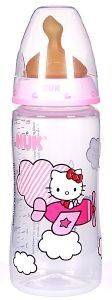 ΜΠΙΜΠΕΡΟ NUK F.C. PP LATEX HELLO KITTY M2 300ML ΡΟΖ ΜΠΙΜΠΕΡΟ NUK F.C. PP LATEX HELLO KITTY M2 300ML ΡΟΖ