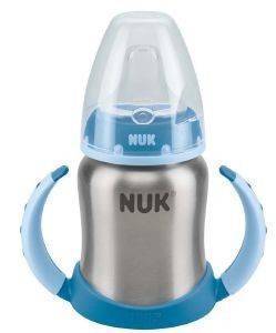 ΜΠΙΜΠΕΡΟ ΕΚΠΑΙΔΕΥΣΗΣ NUK F.C. ΑΝΟΞΕΙΔΩΤΟ SILIC 125ML ΜΠΛΕ ΜΠΙΜΠΕΡΟ ΕΚΠΑΙΔΕΥΣΗΣ NUK F.C. ΑΝΟΞΕΙΔΩΤΟ SILIC 125ML ΜΠΛΕ