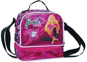 ΤΣΑΝΤΑΚΙ ΦΑΓΗΤΟΥ OBΑΛ BARBIE BLACK GLITTER ΤΣΑΝΤΑΚΙ ΦΑΓΗΤΟΥ OBΑΛ BARBIE BLACK GLITTER