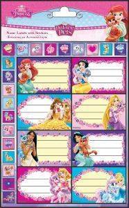 ΕΤΙΚΕΤΑ GLITTER DISNEY PRINCESS PALACE PETS ΕΤΙΚΕΤΑ GLITTER DISNEY PRINCESS PALACE PETS